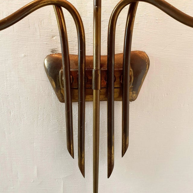 1950s Mid-Century Wall Sconces by Guglielmo Ulrich, Set of 2 For Sale - Image 5 of 9