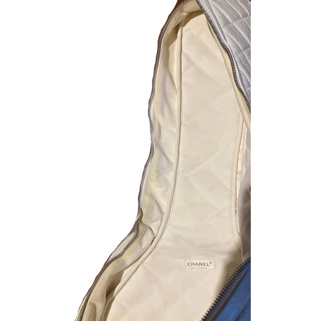 Animal Skin Rare Chanel Guitar Case Runway Piece For Sale - Image 7 of 12