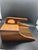 Vintage Handcrafted Teak MCM Wooden Berry Picker or Cranberry Scoop For Sale - Image 4 of 5