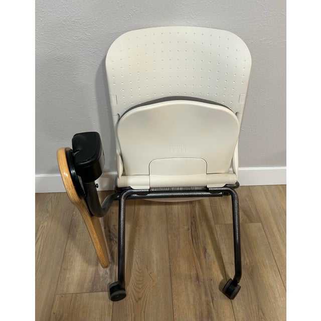 Charcoal Krueger International (Ki) Tablet Arm Chair Desk For Sale - Image 8 of 9