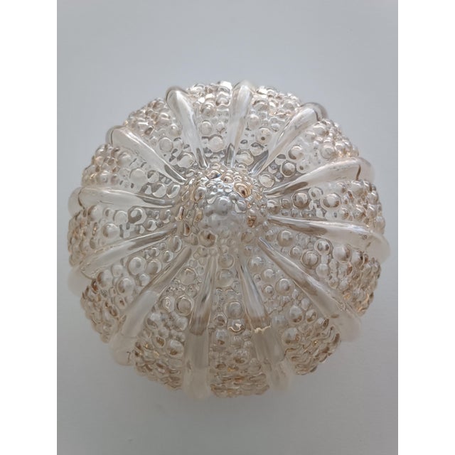 Contemporary Bubble Wall Sconces attributed to Helena Tynell for Glashütte Limburg, 1970s, Set of 3 For Sale - Image 3 of 11