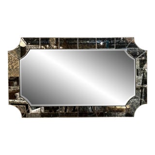 Made Goods Modern Antique Venetian Gilbert Wall Mirror For Sale