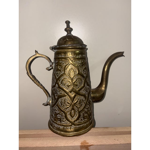 Antique Chiseled Teapot, 1920s For Sale - Image 8 of 8