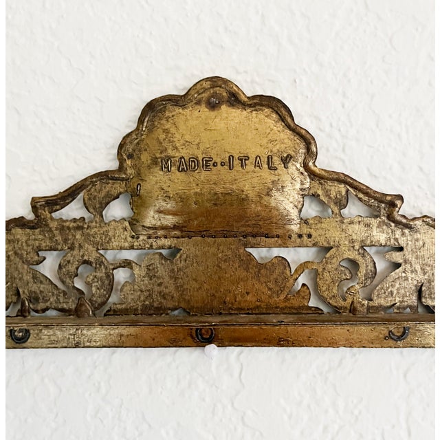 Victorian Large Italian Brass Frame, 1960s For Sale - Image 3 of 10