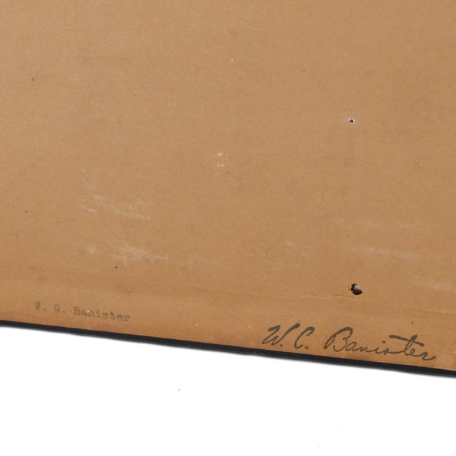 Tan 19th Century Classical Greek Scene Painting on Board For Sale - Image 8 of 10