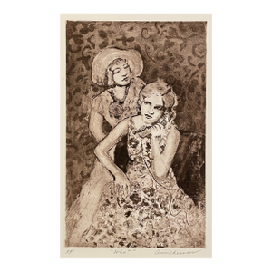 1997 Ann Chernow Figural Etching
