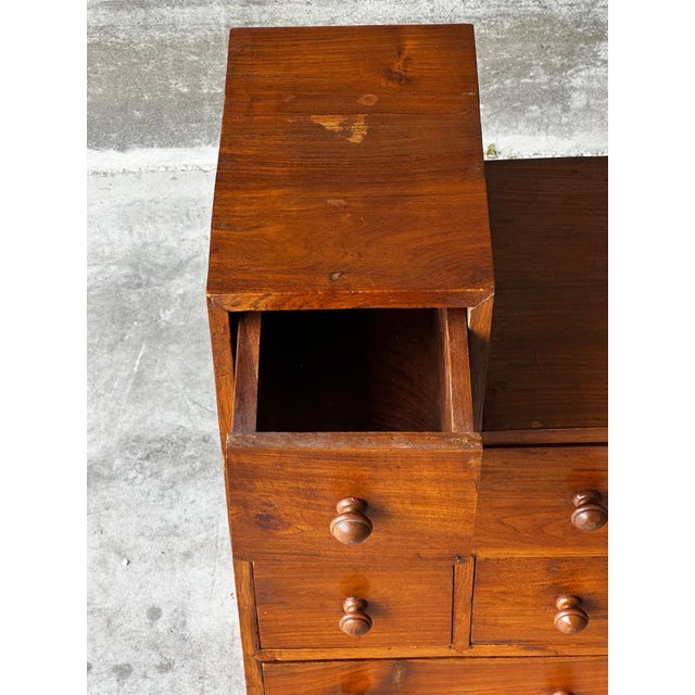 Japanese Wooden Kaidan Tansu, 1950s For Sale - Image 10 of 16