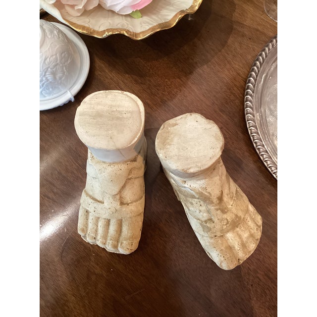 Sourced directly from Paris, these plaster fragments are a homage to the grand tradition of European cast-making. For...