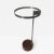 Modernist Steel and Round Wood Base Umbrella Stand For Sale - Image 11 of 11