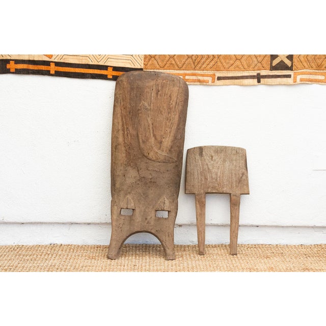 Wood Oxidized Wood African Stargazer Chair For Sale - Image 7 of 9