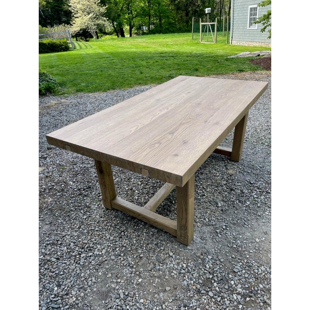 Restored Restoration Hardware Cayden Campaign Rectangular Dining Table Chairish