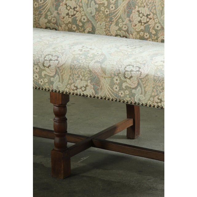 Vintage Art Deco Danish Sofa in Oak, Denmark, 1940s For Sale - Image 11 of 18