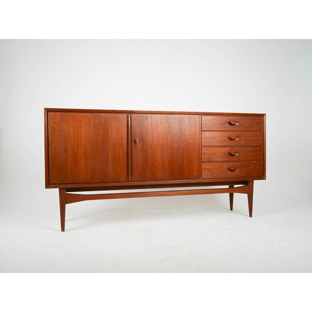 Mid-Century Modern Vintage Teak Sideboard, 1960s For Sale - Image 3 of 6