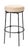 Jamie Young Jamie Young Asteria Iron Bar Stool, Black For Sale - Image 4 of 4
