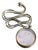 Vintage 1980s Space Age Style Laser Hologram Butterfly Pendant Necklace For Sale