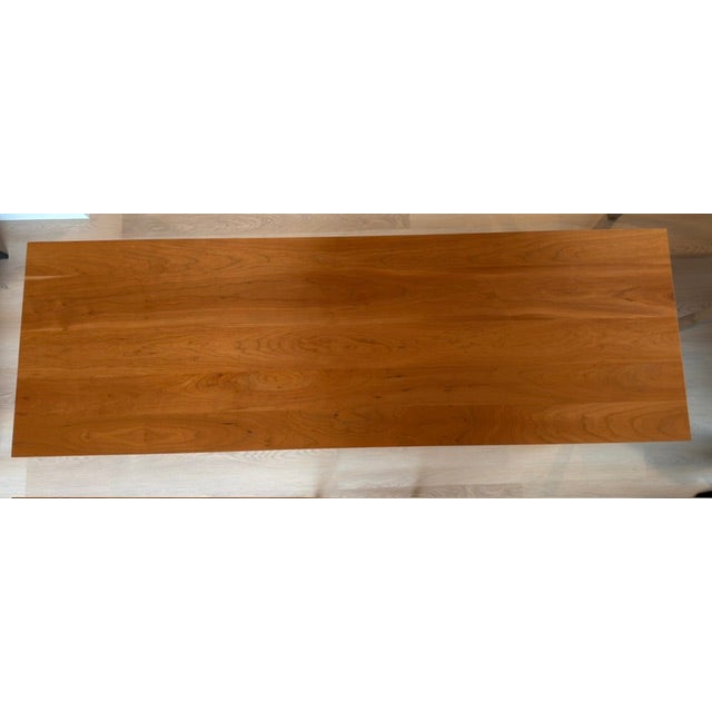 Auburn Room & Board Parsons Custom Table For Sale - Image 8 of 10