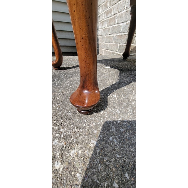 Vintage Ethan Allen Traditional Classics Bench For Sale - Image 10 of 16