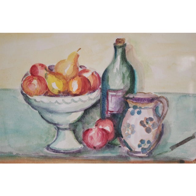 Painting Oil on Canvas with Dead Nature Representation, Serini, 1994 For Sale - Image 6 of 11