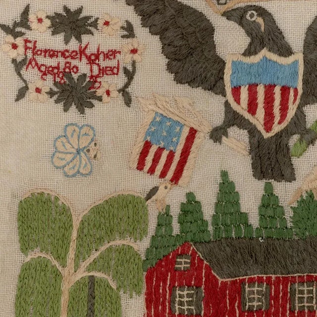 Our Rachael Kohler PRINTED sampler looks so GENUINE that it is difficult to tell it is actually printed and not the real...