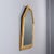 Wood Mirror in Wood and Golden For Sale - Image 7 of 9