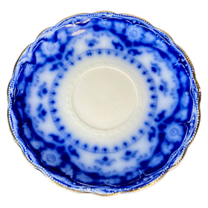 Early 1900s Myott Staffordshire Crumlin Flow Blue Bread & Butter Plate