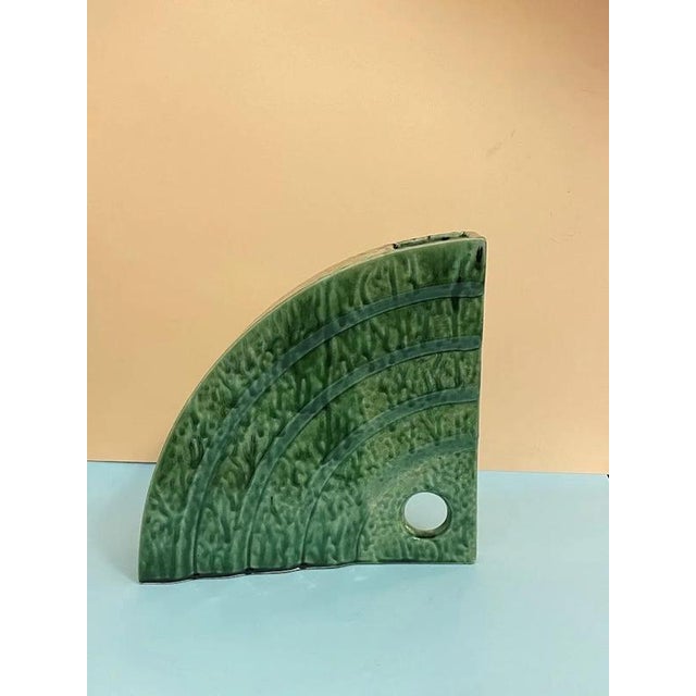 Ceramic Shell Vase by Florio Keramia For Sale - Image 6 of 8