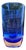 Vintage Cobalt Blue Glass Vase, Magnor Norway, 1960s For Sale