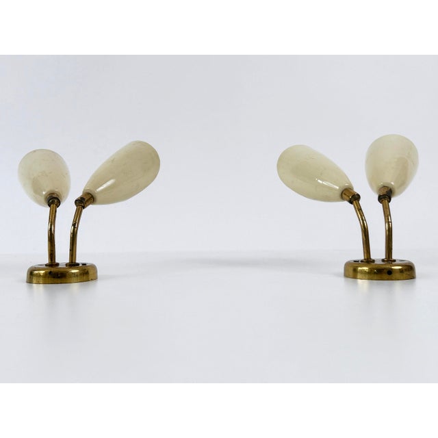 1950s Mid-Century Modern Wall Lamps, Italy, 1950s, Set of 2 For Sale - Image 5 of 18