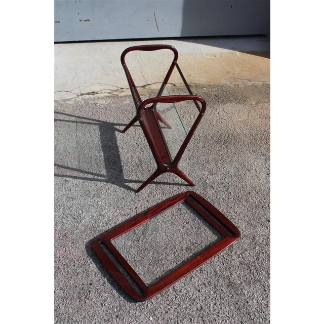 Bar Table with Tray by Ico Parisi for De Baggis, 1950s For Sale - Image 9 of 13