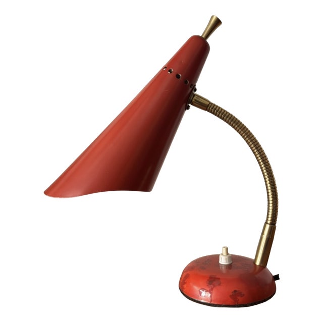 Vintage Italian Gooseneck Table Lamp from Stilnovo, 1960s For Sale