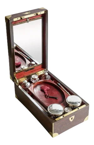 Military Officer's Fitted Campaign Box