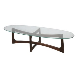 Mid Century Glass Top CoffeeTable by Adrian Pearsall C 1950/60's For Sale