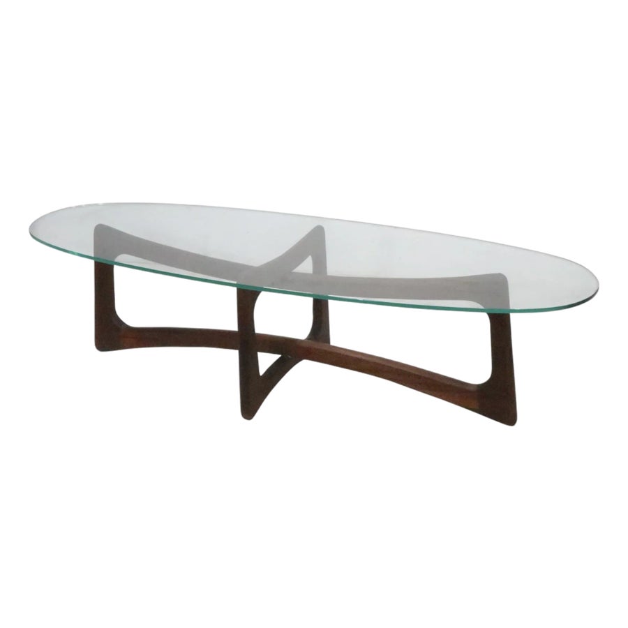 Mid Century Glass Topp CoffeecTable by Adrian Pearsall C 1950/60's