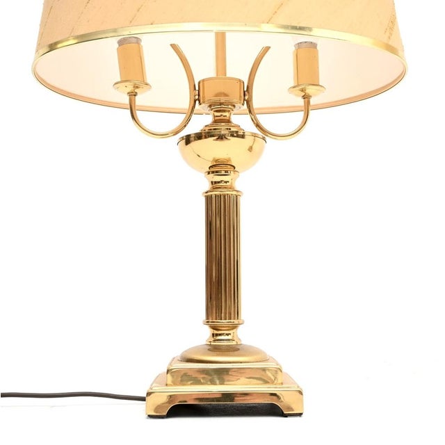 Neo-Classical Brass Table Lamps, 1960s, Set of 2 For Sale - Image 6 of 10