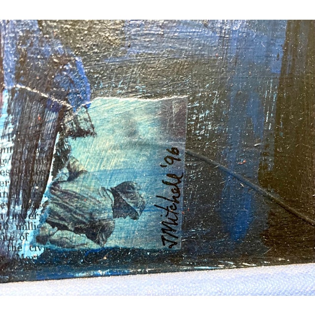 1990s John M Mitchell, Large Painting Photo Collage Martin Luther King African American Civil Rights, 1996 For Sale - Image 5 of 18