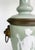 Celadon Late 19th Century French Celadon Pâte-Sur-Pâte Porcelain Lamps With Custom Shantung Silk Shades - a Pair For Sale - Image 8 of 18