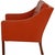 2207 Lounge Chair in Cognac Leather by Børge Mogensen, 1980s For Sale - Image 4 of 18