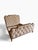 Dessin Fournir California King Tufted Burlwood Bed Bedframe.
