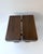Mid-Century Modern Pair of Massive Wood Stools. Italy, 1960s For Sale - Image 6 of 13