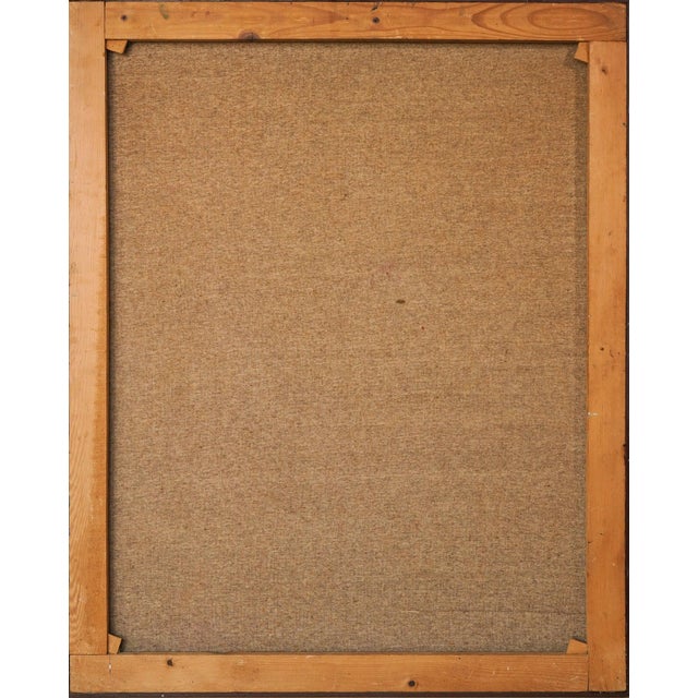 Tello, Expressionist Portrait, Late 20th Century, Oil on Board, Framed For Sale - Image 9 of 10