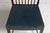 Vintage Dining Chairs in Mahogany with Blue Leather Seats from Fritz Hansen A/S, 1940s, Set of 8 For Sale - Image 16 of 18