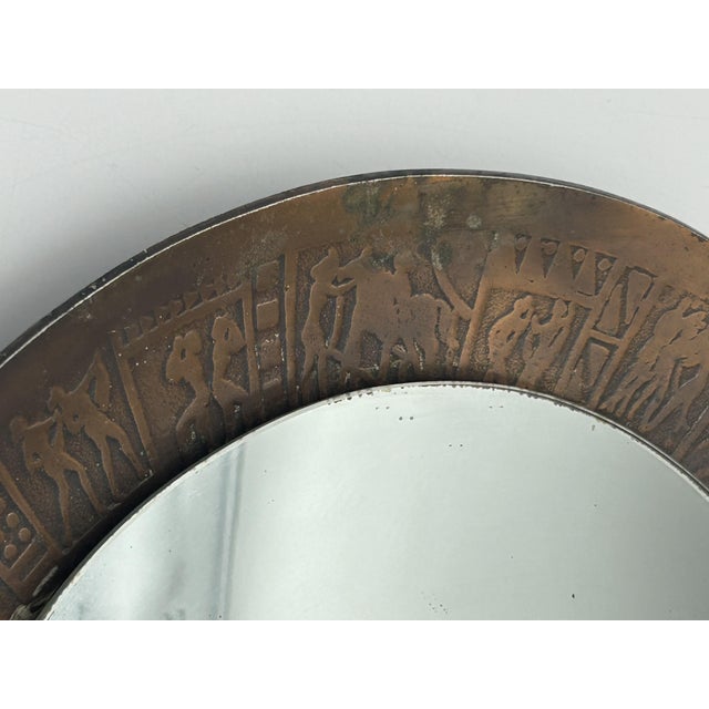 Mirror attributed to Angelo Bragalini, 1960s For Sale - Image 3 of 8