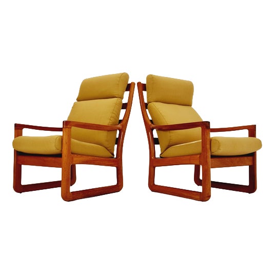 Mid-Century Modern Teak Easy Lounge Chair by Johannes Andersen for Silkeborg, 1960s For Sale