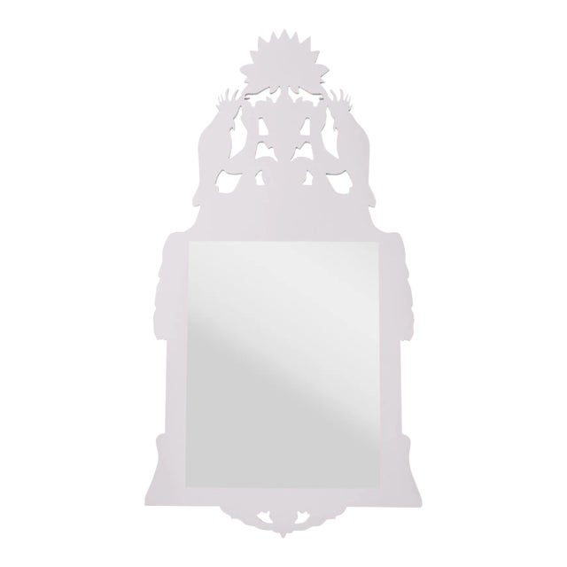 Fleur Home Audubon Royal Mirror in Lite Lavender, 27x45 For Sale