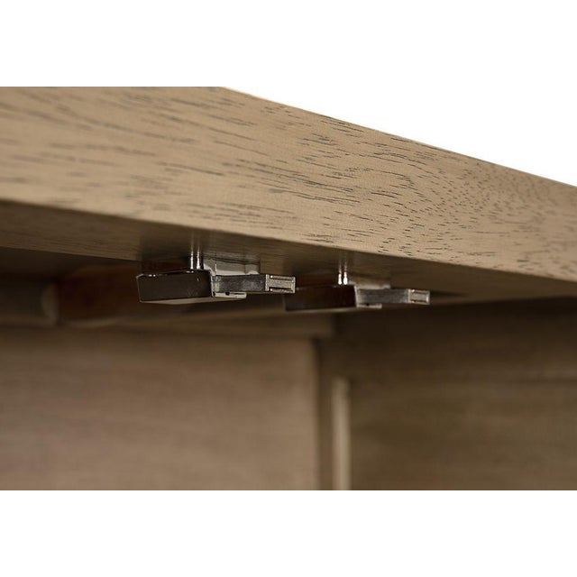 NOIR Quadrant 4 Door Sideboard, Washed Walnut For Sale - Image 10 of 12