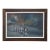 Mid 20th Century Charles Obas Rainy Haitian Village Scene Sailboats Figures Oil Painting 29" For Sale