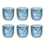 Image of ARTEL Verdure Whiskey Glasses, Set of 6, Slate For Sale