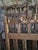 Set of six vintage folding lounge chairs originating from the USA and dating from approximately 1940–1960. The chairs are...