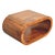 The Chestnut-Finish Mango Wood Curved Coffee Table brings a refined balance of craftsmanship, character, and everyday...