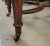 French Art Nouveau Walnut Office Desk Arm Chair For Sale - Image 10 of 10